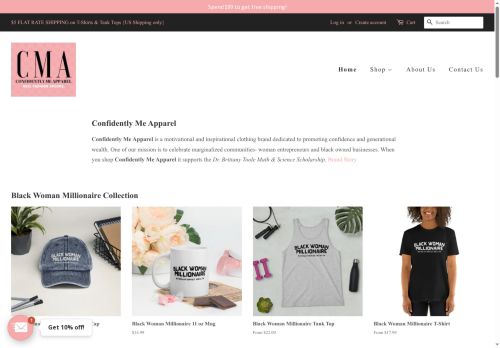 confidentlymeapparel.com capture - 2025-05-28 16:49:22