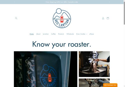 redlanterncoffeeco.com capture - 2025-05-28 17:12:22