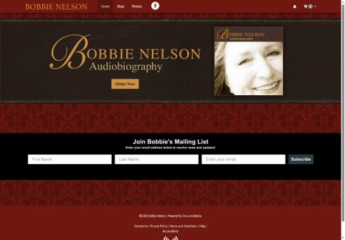 bobbieleenelsonofficial.com capture - 2025-05-28 17:25:00