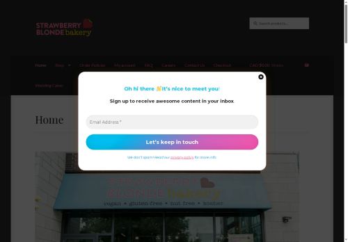 strawberryblondebakery.com capture - 2025-05-28 17:46:12