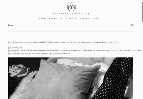 thetwentyfifthhour.com capture - 2025-05-28 19:02:46