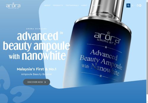 aroraskincare.com capture - 2025-05-28 19:32:33