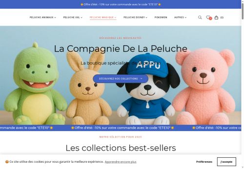 lacompagniedelapeluche.com capture - 2025-05-28 20:44:46