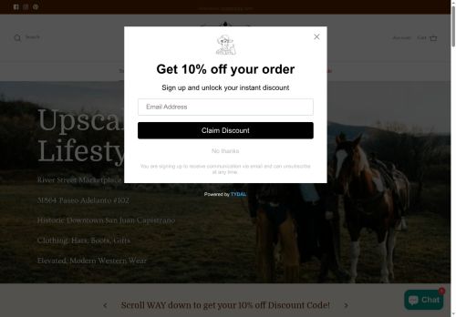 wildfiremercantile.net capture - 2025-05-28 22:37:36