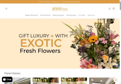 aristoflorist.com capture - 2025-05-29 09:16:25