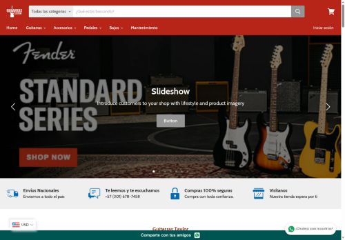 guitarrascustom.com.co capture - 2025-05-29 11:32:27