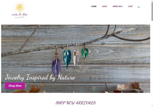 wireandfirejewelry.com capture - 2025-05-29 12:58:12