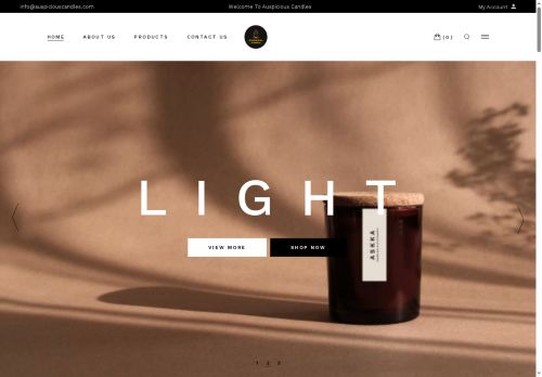 auspiciouscandles.com capture - 2025-05-29 13:16:52