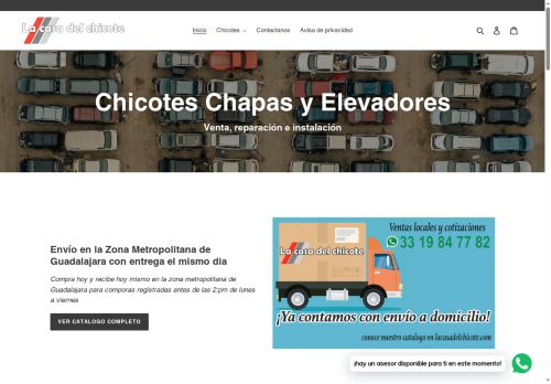 lacasadelchicote.com capture - 2025-05-29 13:39:46