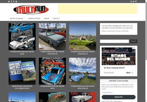 truckrun.net capture - 2025-05-29 16:18:45