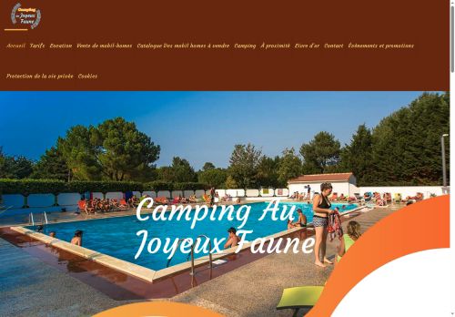 camping-joyeuxfaune.com capture - 2025-05-29 16:31:33
