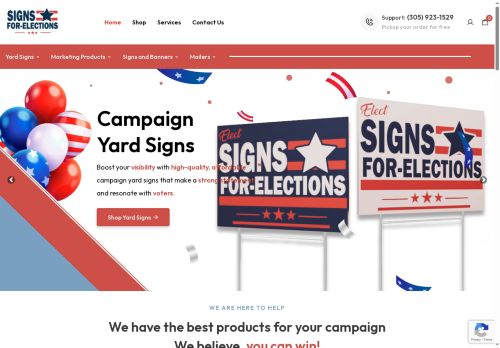 signsforelections.com capture - 2025-05-29 16:47:53