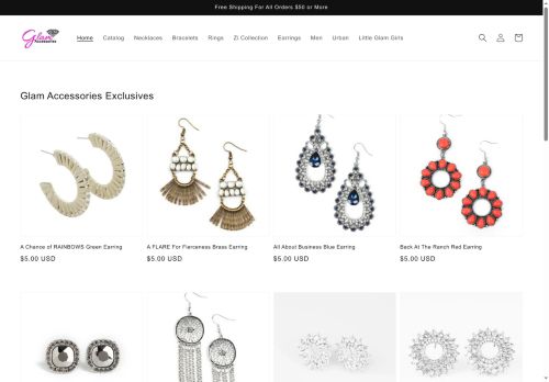 glam-accessories.com capture - 2025-05-29 19:12:29