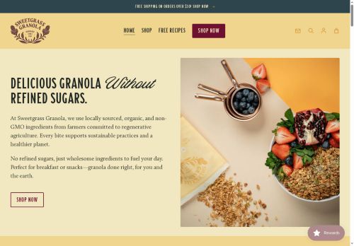 sweetgrassgranola.com capture - 2025-05-29 20:17:07