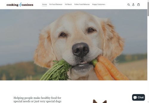 cooking4canines.com capture - 2025-05-29 20:52:57