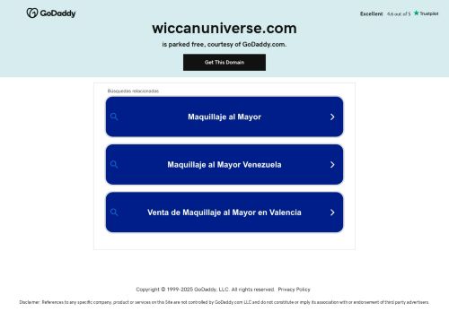 wiccanuniverse.com capture - 2025-05-29 22:21:25