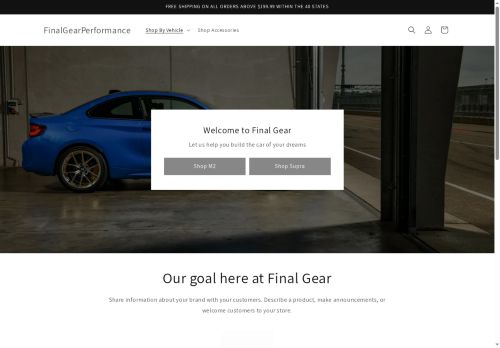 finalgearperformance.com capture - 2025-05-29 23:32:16