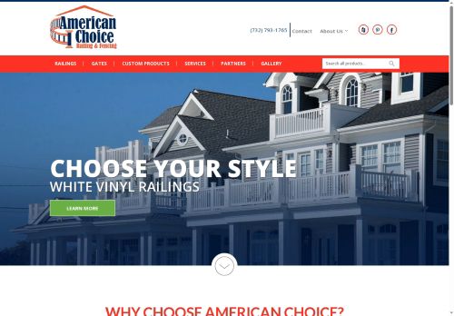 americanchoicerailings.com capture - 2025-05-29 23:34:55