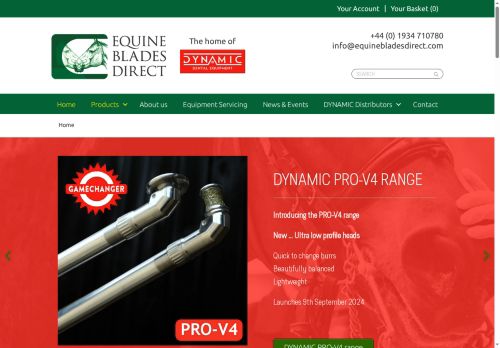 equinebladesdirect.com capture - 2025-05-29 23:49:53