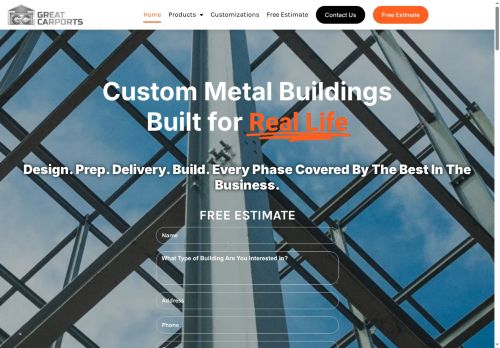 greatcarports.com capture - 2025-05-30 00:29:43