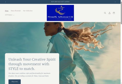 pirouetteactivewear.com capture - 2025-05-30 00:31:54
