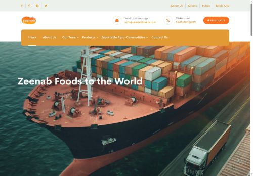 zeenabfoods.com capture - 2025-05-30 01:07:55