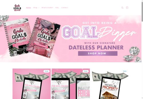 girlswithgoalsandbankrolls.com capture - 2025-05-30 01:56:07