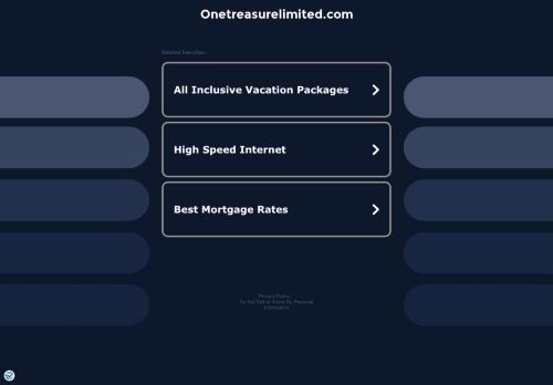 onetreasurelimited.com capture - 2025-05-30 04:02:12