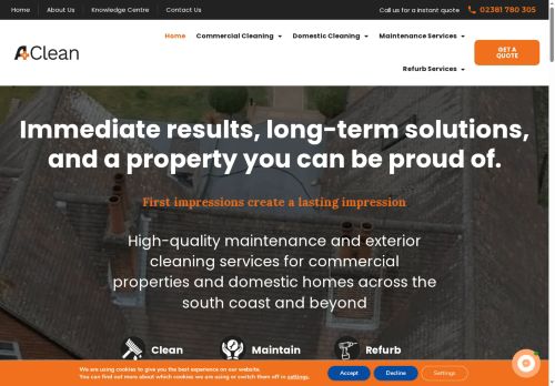 apluscleaningservices.co.uk capture - 2025-05-30 04:13:12