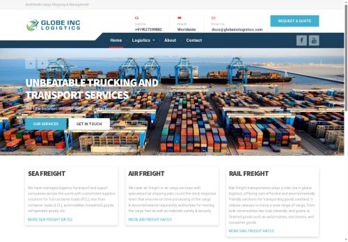 globeinclogistics.com capture - 2025-05-30 04:37:21