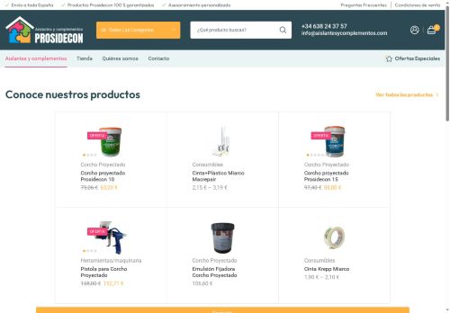 aislantesycomplementos.com capture - 2025-05-30 10:52:02