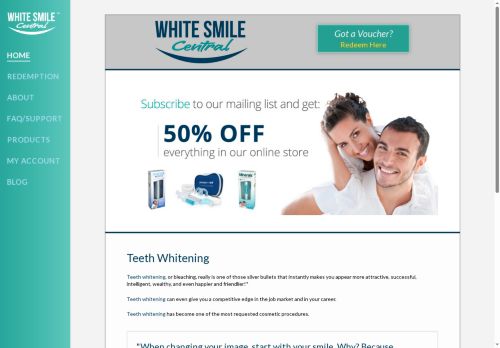 whitesmilecentral.com capture - 2025-05-30 12:36:29