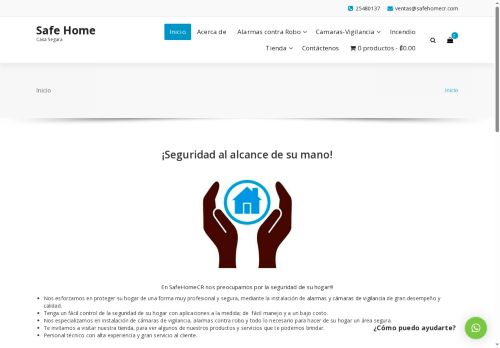 safehomecr.com capture - 2025-05-30 13:09:33