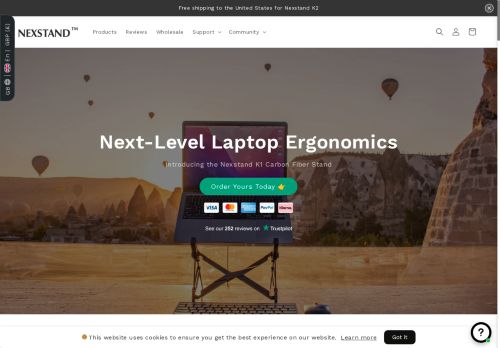 nexstand.co.uk capture - 2025-05-30 14:23:34