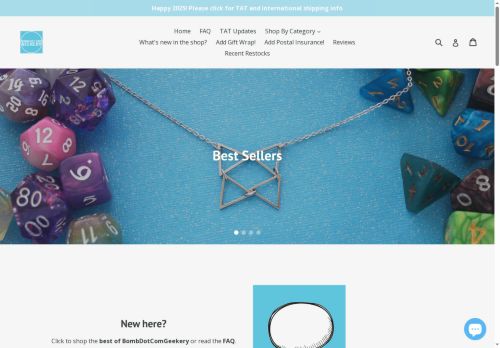 bombdotcomgeekery.com capture - 2025-05-30 14:49:58