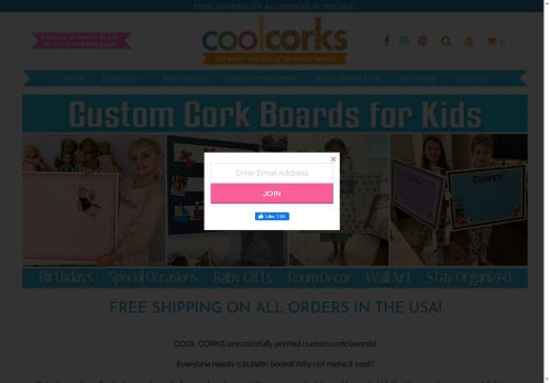 coolcorkboards.com capture - 2025-05-30 14:52:08