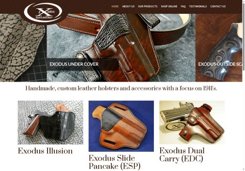 exodusgunleather.com capture - 2025-05-30 15:13:07