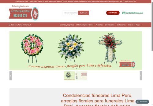 coronasylagrimas.com capture - 2025-05-30 15:43:08