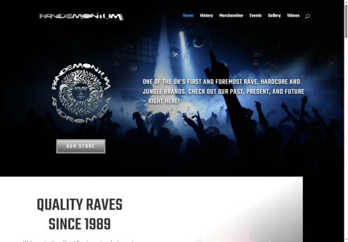 pandemoniumevents.co.uk capture - 2025-05-30 17:43:37