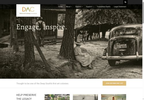 dixieartcolony.org capture - 2025-05-30 17:52:35