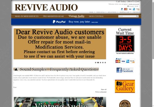 reviveaudio.com capture - 2025-05-30 18:06:26