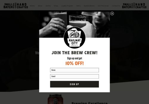 railwaycitybrewing.com capture - 2025-05-30 18:39:13