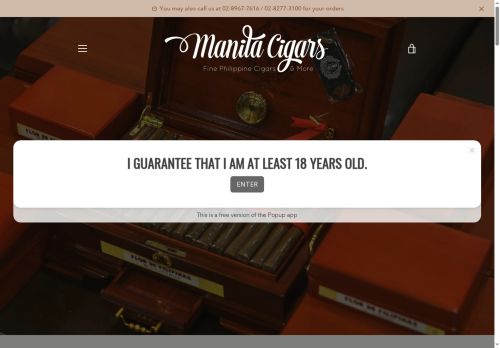 manilacigars.com capture - 2025-05-30 18:40:11