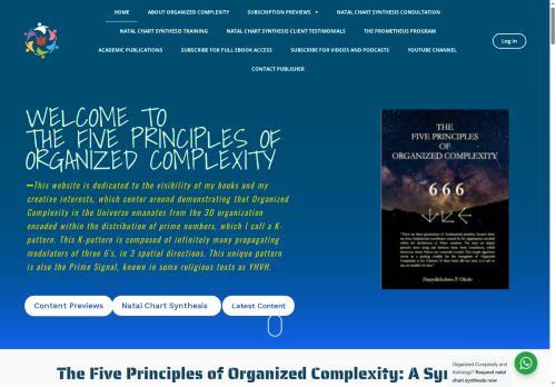 thefiveprinciplesoforganizedcomplexity.com capture - 2025-05-30 21:33:57