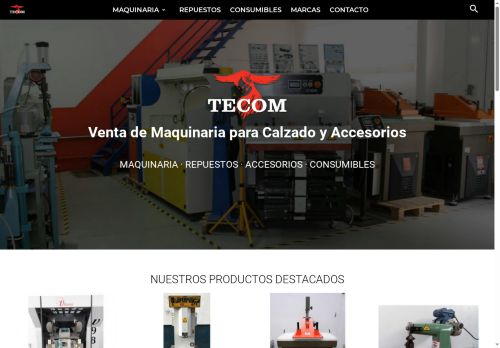 tecommaquinaria.com capture - 2025-05-30 21:33:57