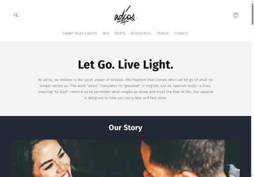 adiosgear.com capture - 2025-05-30 21:55:35