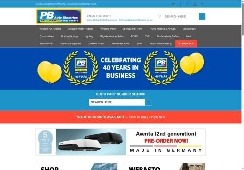 pbautoelectrics.co.uk capture - 2025-05-30 22:34:30