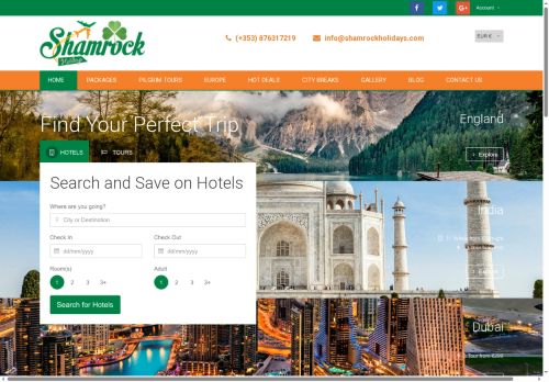 shamrockholidays.com capture - 2025-05-30 23:07:31