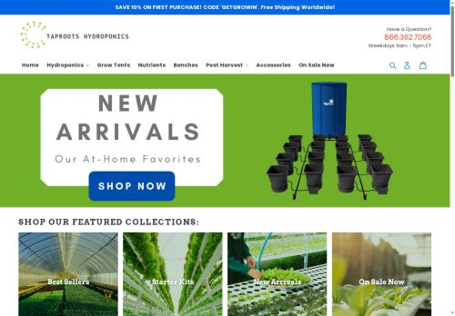 taprootshydroponics.com capture - 2025-05-30 23:11:17