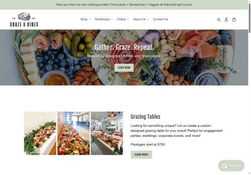 grazeandvines.com capture - 2025-05-30 23:18:26